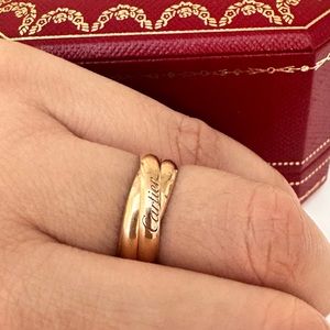 Cartier Trinity Ring Pink Gold Au750